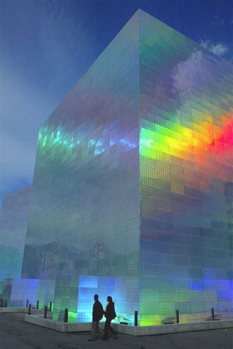 civil  architectural engineering holographic cube building