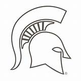 Michigan State Msu Spartans Outline Drawing Logo Logos Clip Spartan University Football Project 4b Clipart String Ak0 Cache доску выбрать sketch template