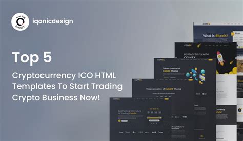 cryptocurrency html template iqonic design