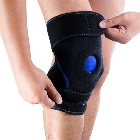 elbow knee brace support  gel ice pack  hot  cold therapy adalid gear
