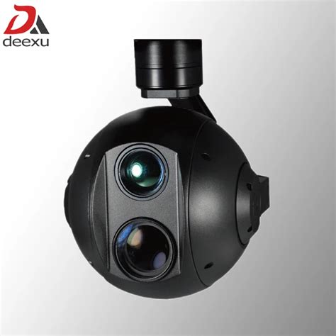 dual sensor uav drone gimbal camera infrared thermal imaging camera   zoom hd starlight