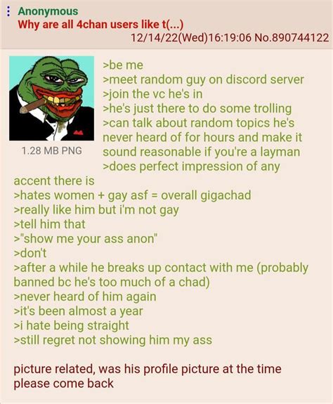 Anon Meets A Guy On Discord R Greentext Greentext Stories Know