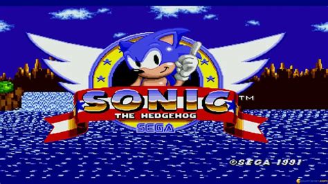 sonic the hedgehog gameplay pc game 1991 youtube