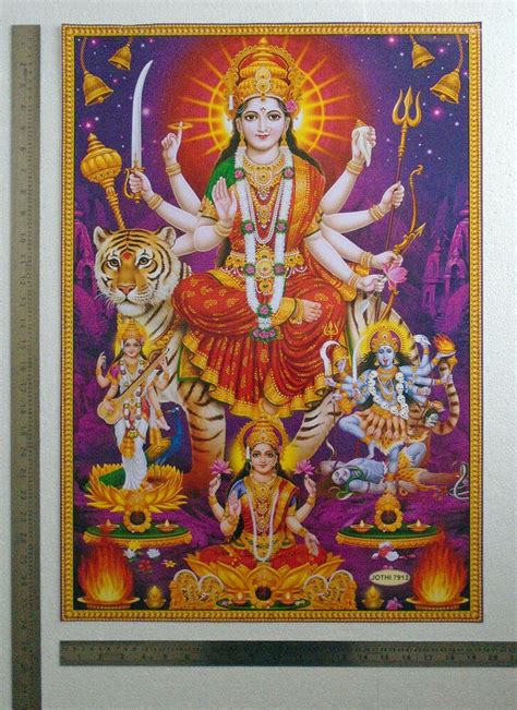 Durga Maa Kali Saraswati Lakshmi Big Size Poster 20