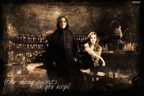 severus snape and hermione granger in potions by paytonrayne on deviantart