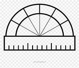 Protractor Pinclipart sketch template