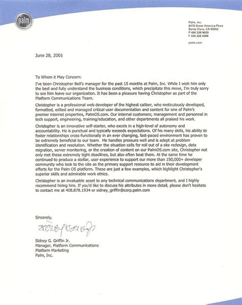 letter  recommendation  masters program template business