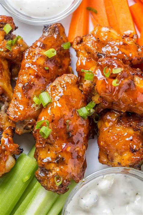 the best homemade baked chicken wings in the oven that are crispy and