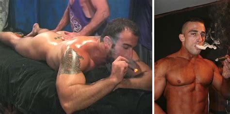 cigar fetish smoking naked photo
