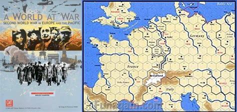 ww board games world war  card game