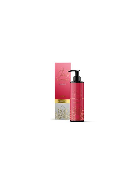 bodygliss massage collection silky soft oil rose petals  ml
