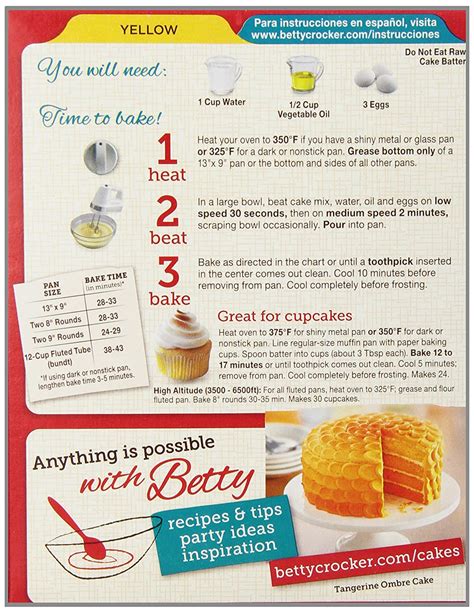 betty crocker yellow cake mix recipes sock    cake recipe