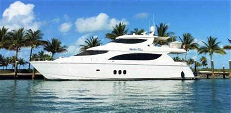 obsession yacht  hatteras yacht charter fleet