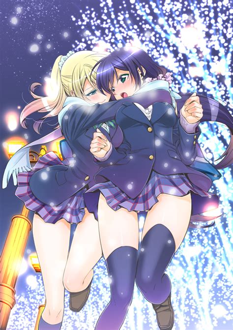 Toujou Nozomi And Ayase Eli Love Live And 1 More Drawn By Takano
