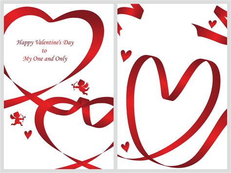 set   valentines day card templates  vector art  vecteezy