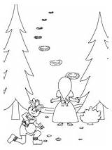 Hansel Gretel Coloring Pages Skipping Rocks Ws sketch template