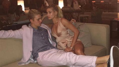hailey baldwin s loving the pda with justin bieber details hollywood life