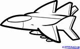 Jet Coloring Airplane Clipart Drawing Plane Kids Drawings Colouring Cartoon Draw Pages Fighter Easy Step Jets Sketches Cliparts Aeroplane Helicopter sketch template