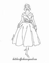 1950s Colouring Getdrawings sketch template