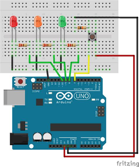 arduino  led   push button arduino projects arduino arduino led