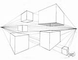 Perspective Point Boxes Two Deviantart Random sketch template