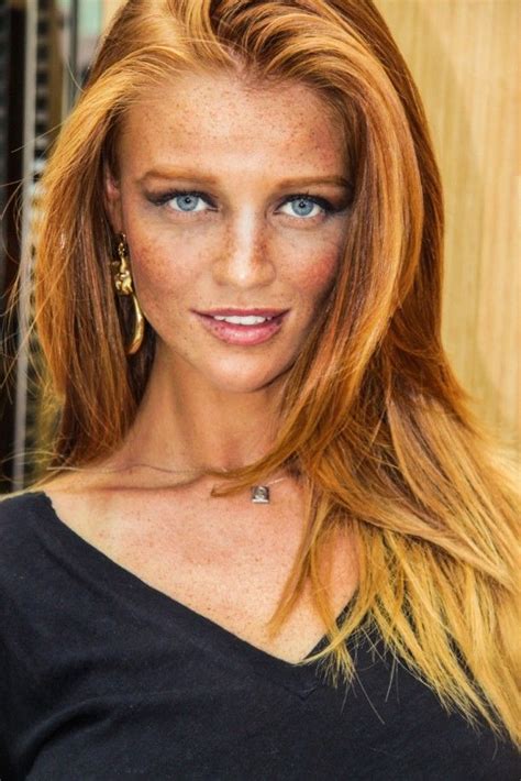 Cintia Dicker Beautiful Red Hair Red Hair Blue Eyes