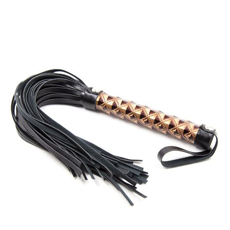 faux leather restraint sexy crop whip couple flogger adult games