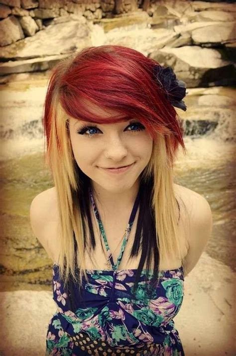 8 easy hairstyles for long thick hair to make you want short hair emo hairstyles emo and emo
