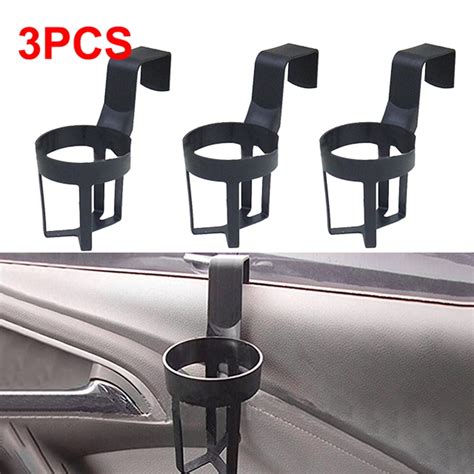 pcs car truck rack water cup holder bottle drink holder car interior door window mount bracket