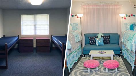 see how 2 moms transformed their daughters dorm on a crazy thin budget