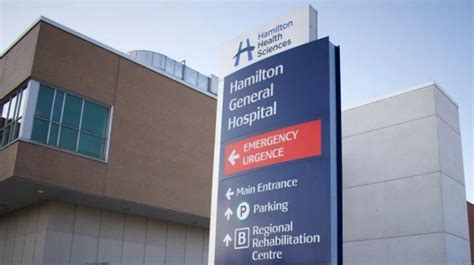 hamilton health sciences workers protest   workers left