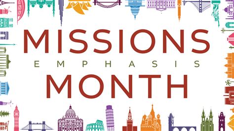 missions emphasis month  moore baptist church