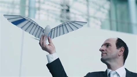 robotic birds capable  amazingly realistic flight shown   german company science tech
