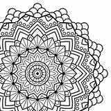 Antistress Medallion Medallions Indiani Indiano Medaglione Tigre sketch template