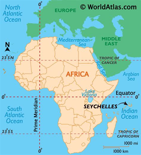 seychelles  world map