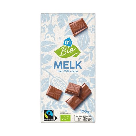 buy milk chocolate bio ah