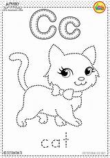 Tracing Abc Toddlers sketch template