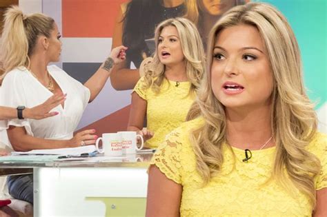 zara holland physically removed from loose women green room after