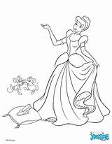 Disney Coloring Cendrillon Cinderella Coloriage Pages Princess Imprimer Disegni Colouring Colorare Da Index Fr Hellokids sketch template