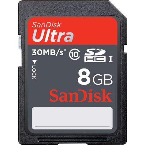sandisk gb sdhc memory card ultra class  uhs  sdsdu