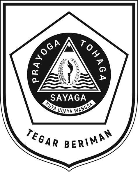 lambang kabupaten bogor jawa barat  design