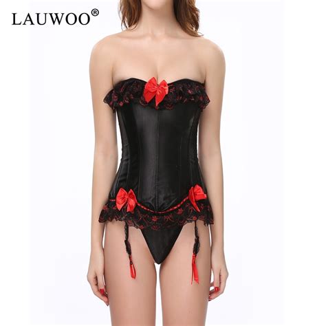 women corset vintage lace up corsets bustiers ties sexy print lace