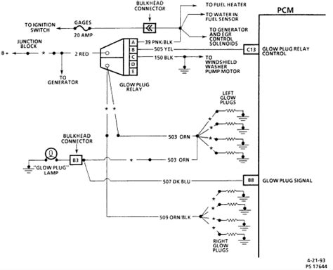 glow plug controller wiring diagram  faceitsaloncom