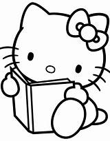 Kitty Hello Coloring Pages Emo Colouring Drawings Drawing Book Color Sheets Cat Flower Read Fun Print Punk Reading Keywordpictures Cartoon sketch template