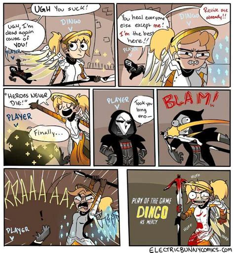 Support Problems With Images Overwatch Funny Comic