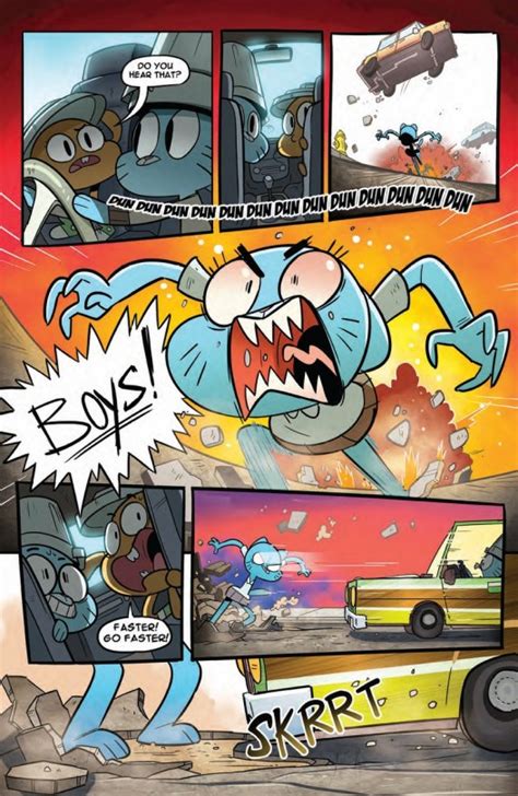 straight outta surrey — preview the amazing world of gumball vol 1