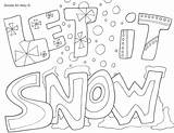 Coloring Winter Pages Snow Christmas Plow Color Cute Crayola Sheets Doodle Wonderland Hephaestus Printable Let Printables Alley Kids Getcolorings Adult sketch template