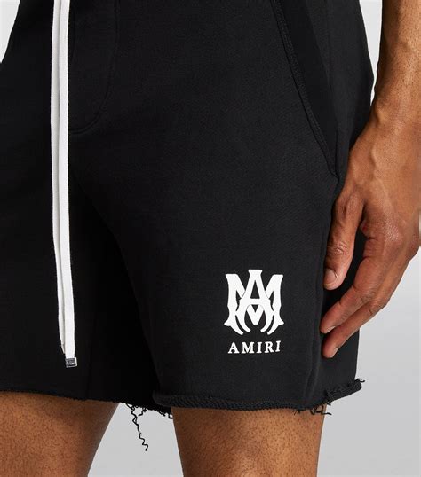 amiri logo shorts harrods