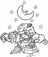 Strawberry Shortcake Coloring Pages Kids Color Children Justcolor sketch template