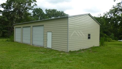 30x50 Steel Garage Garage Building Kits Free Delivery And Install
